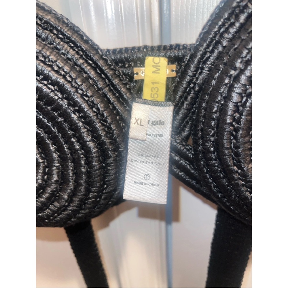 Cult Gaia Black Spiral Bra - Picture 3 of 5